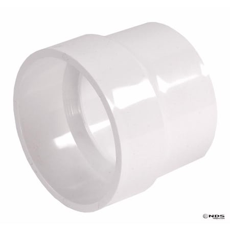 Plastic Trends 4 in. Schedule 35 4 in. Hub PVC Adapter 49005